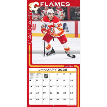 Calgary Flames календар 2026 Wall