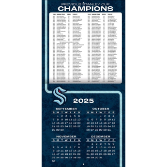 Seattle Kraken календар 2026 Wall