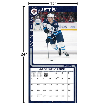 Winnipeg Jets календар 2026 Wall