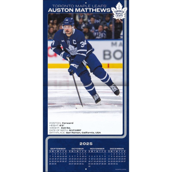 Toronto Maple Leafs календар 2026 Wall Auston Matthews #34