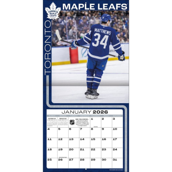 Toronto Maple Leafs календар 2026 Wall Auston Matthews #34