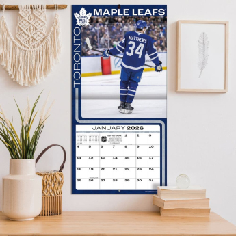 Toronto Maple Leafs календар 2026 Wall Auston Matthews #34