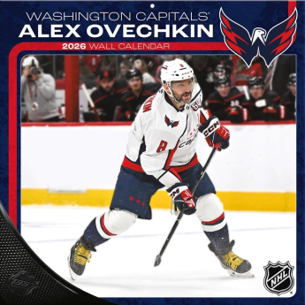 Washington Capitals календар #8 Alexander Ovechkin 2026 Wall