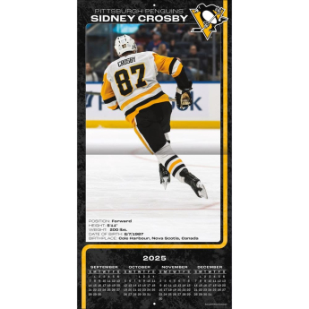 Pittsburgh Penguins календар #87 Sidney Crosby 2026 Wall