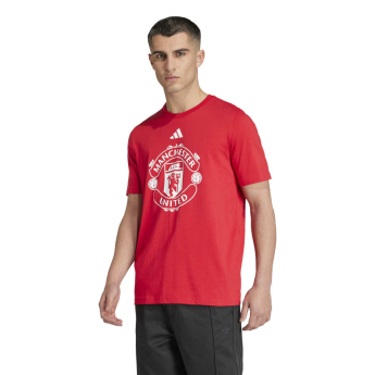 Manchester United мъжка тениска DNA Graphic red