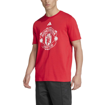 Manchester United мъжка тениска DNA Graphic red