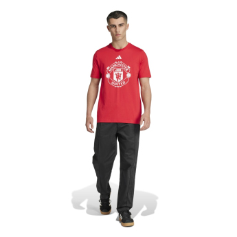 Manchester United мъжка тениска DNA Graphic red