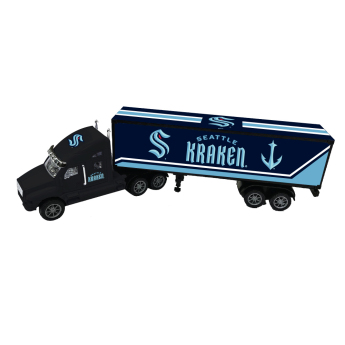 Seattle Kraken камион 18-Wheeler Big Rig Truck Black