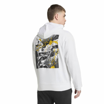 Real Madrid CF мъжки суитшърт с качулка Avengers white