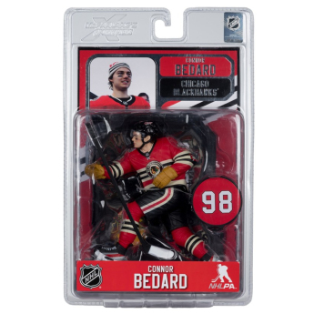 Chicago Blackhawks фигурка Connor Bedard #98 SportsPicks Winter Classic
