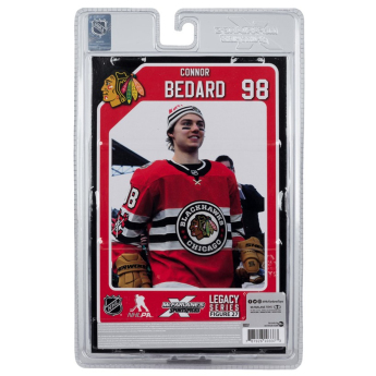 Chicago Blackhawks фигурка Connor Bedard #98 SportsPicks Winter Classic