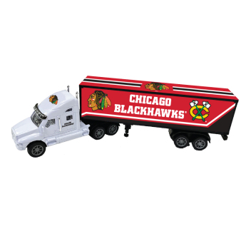 Chicago Blackhawks камион 18-Wheeler Big Rig Truck White