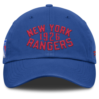 New York Rangers баскетболна шапка с козирка Archer Unstructured Adjustable