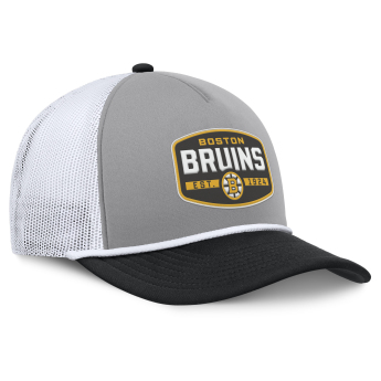 Boston Bruins баскетболна шапка с козирка Course Adjustable Foam Front A-Frame Meshaback
