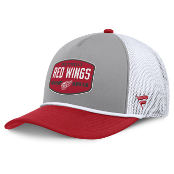 Detroit Red Wings баскетболна шапка с козирка Course Adjustable Foam Front A-Frame Meshaback