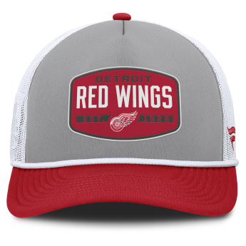 Detroit Red Wings баскетболна шапка с козирка Course Adjustable Foam Front A-Frame Meshaback