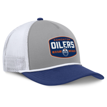 Edmonton Oilers баскетболна шапка с козирка Course Adjustable Foam Front A-Frame Meshaback