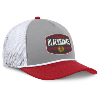 Chicago Blackhawks баскетболна шапка с козирка Course Adjustable Foam Front A-Frame Meshaback