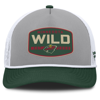 Minnesota Wild баскетболна шапка с козирка Course Adjustable Foam Front A-Frame Meshaback