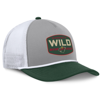Minnesota Wild баскетболна шапка с козирка Course Adjustable Foam Front A-Frame Meshaback
