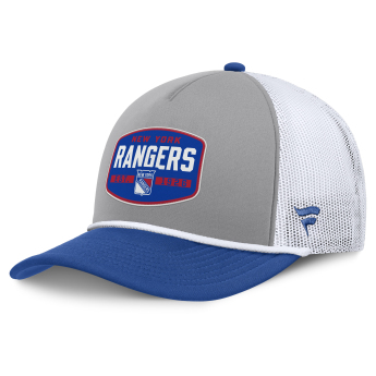 New York Rangers баскетболна шапка с козирка Course Adjustable Foam Front A-Frame Meshaback