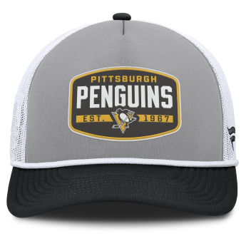 Pittsburgh Penguins баскетболна шапка с козирка Course Adjustable Foam Front A-Frame Meshaback