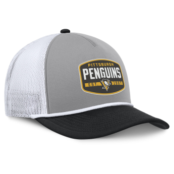 Pittsburgh Penguins баскетболна шапка с козирка Course Adjustable Foam Front A-Frame Meshaback