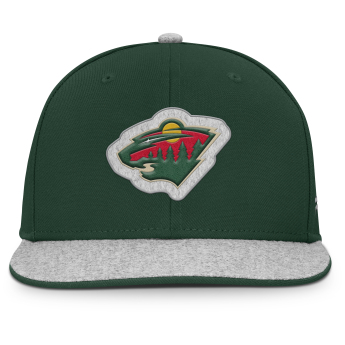 Minnesota Wild шапка с козирка flat Loden Structured Adjustable Flat Brim