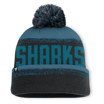 San Jose Sharks зимна шапка Thrive Cuffed Pom