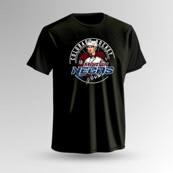 Colorado Avalanche мъжка тениска Martin Nečas #88 Town Exclusive Collection