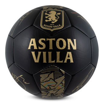 Aston Villa футболна топка Sig Gold Phantom - size 5