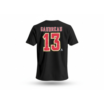 Calgary Flames мъжка тениска Johnny Gaudreau #13 black