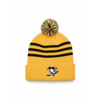 Pittsburgh Penguins детска зимна шапка Cuffed Beanie With Pom