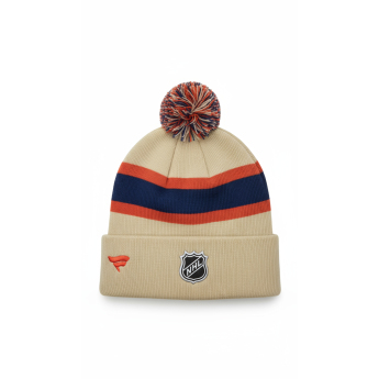 Edmonton Oilers детска зимна шапка Cuffed Beanie With Pom