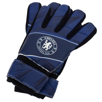 Chelsea FC вратарски ръкавици Fuse Goalkeeper Gloves Kids 67-73mm palm width