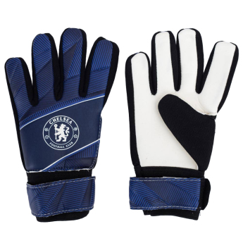 Chelsea FC вратарски ръкавици Fuse Goalkeeper Gloves Kids 67-73mm palm width