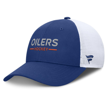 Edmonton Oilers баскетболна шапка с козирка Authentic Pro A/Cap Structured Adj. Meshback