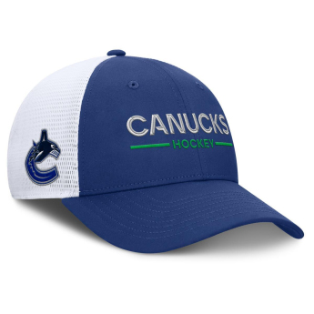 Vancouver Canucks баскетболна шапка с козирка Authentic Pro A/Cap Structured Adj. Meshback