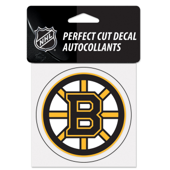 Boston Bruins стикер Perfect Cut Color Decal