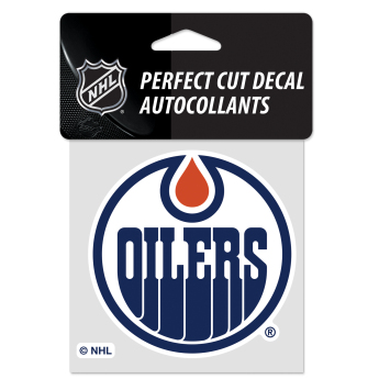 Edmonton Oilers стикер Perfect Cut Color Decal