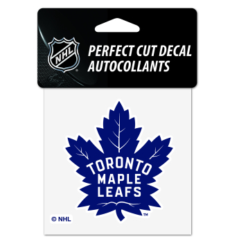 Toronto Maple Leafs стикер Perfect Cut Color Decal