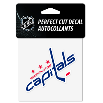 Washington Capitals стикер Perfect Cut Color Decal