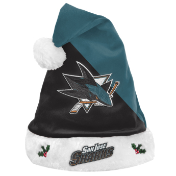 San Jose Sharks зимна шапка foco colorblock santa hat