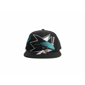 San Jose Sharks шапка с козирка flat Big Time Snapback