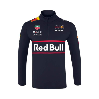 Red Bull Racing мъжки суитшърт 1/4 Zip official Teamline Replica navy F1 Team 2025