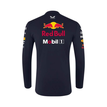 Red Bull Racing мъжки суитшърт 1/4 Zip official Teamline Replica navy F1 Team 2025