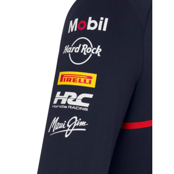 Red Bull Racing мъжки суитшърт 1/4 Zip official Teamline Replica navy F1 Team 2025