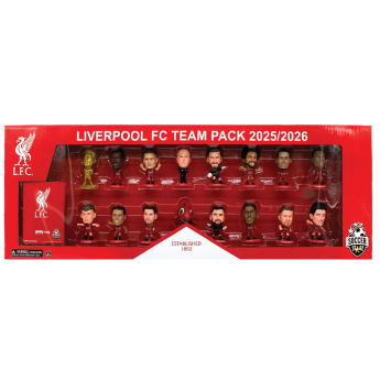 Liverpool FC фигурка SoccerStarz Season 25-26 Player Team Pack limited edition only 1500 pieces