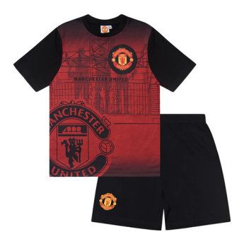 Manchester United детска пижама Short Large Crest