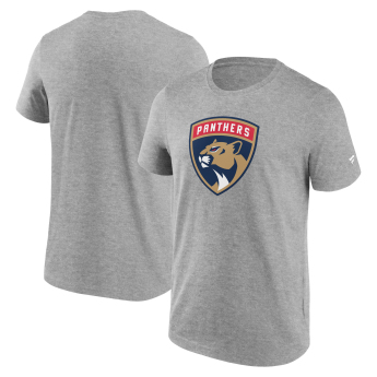 Florida Panthers мъжка тениска Primary Logo Graphic Sport Gray Heather